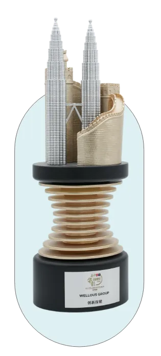 Silver Award for Best Use of AI/Chatbot trophy