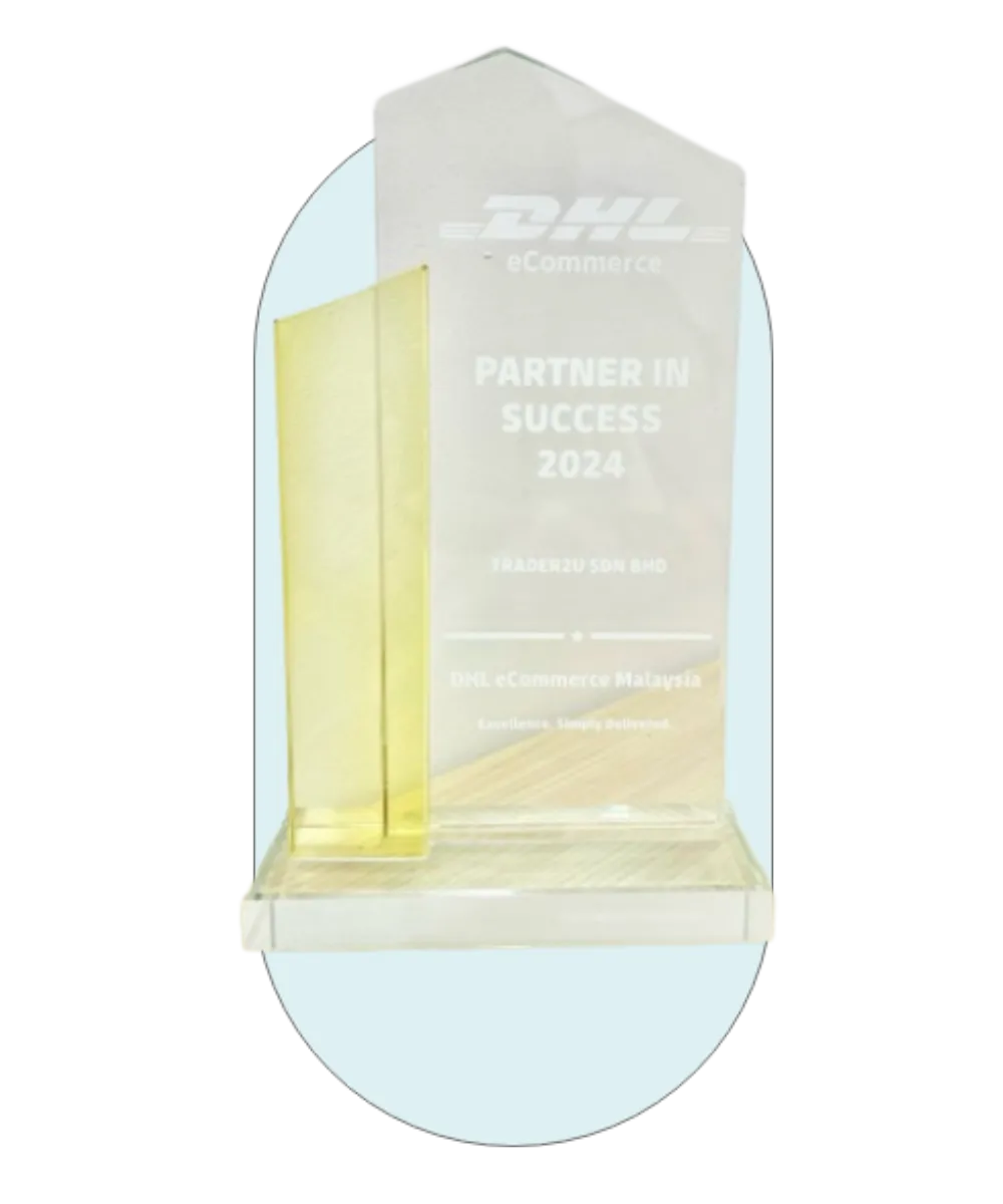 Partner in Success Award trophy